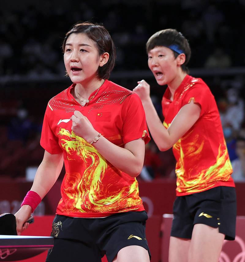 东京奥运会乒乓球女团决赛直播