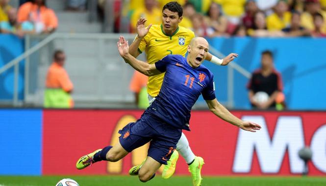 巴西vs荷兰2014