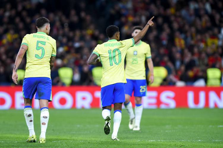 巴西vs西班牙友谊赛