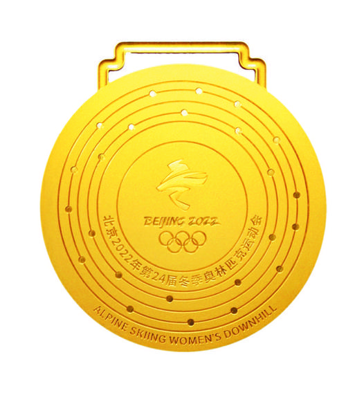 2022冬奥会金牌是纯金的吗